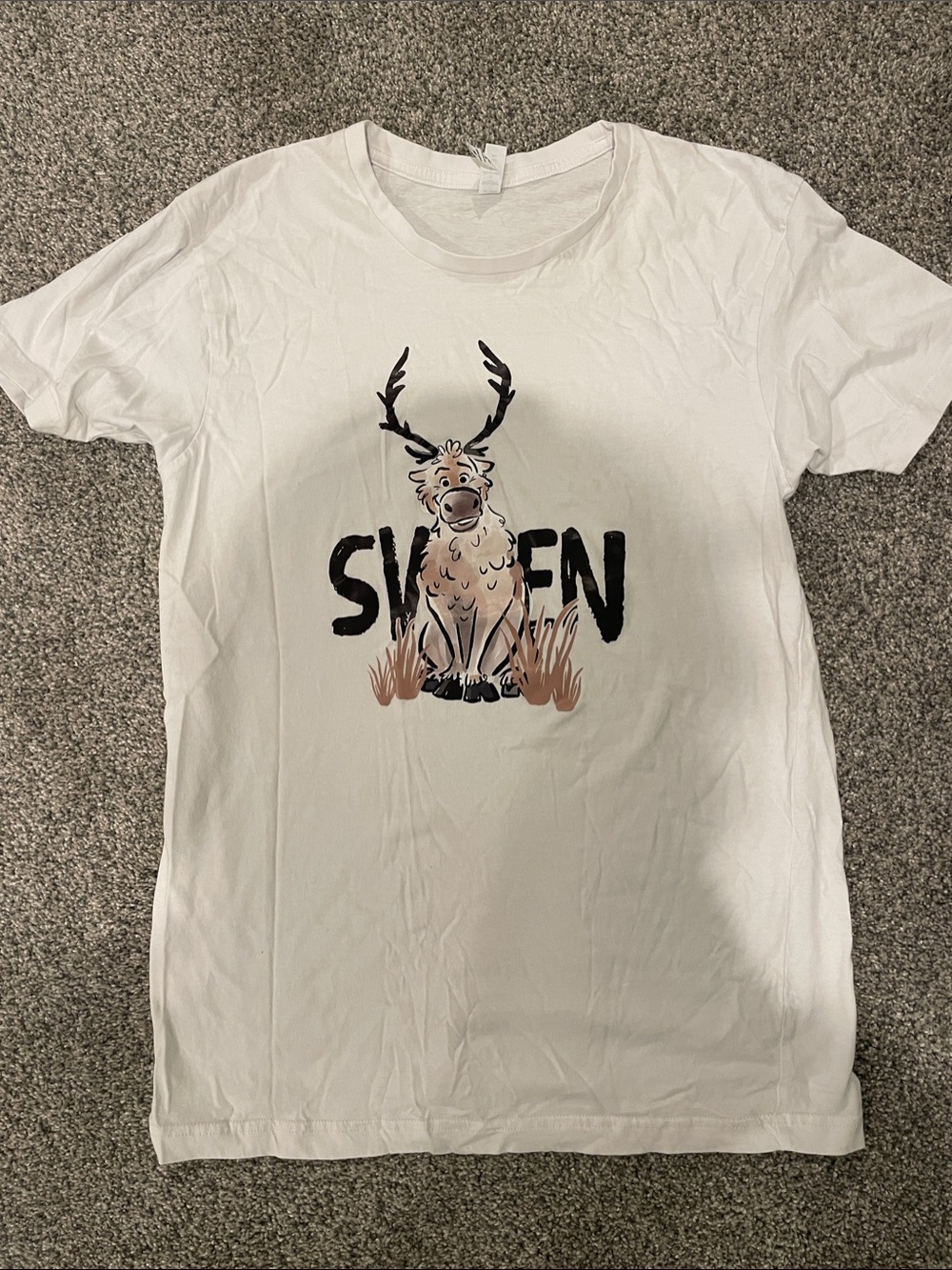 White Short-Sleeve Sven Graphic Tee
